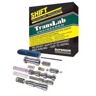 WIT WHATEVER IT TAKES TRANSMISSION PARTS, INC Superior 8l45 8L90 TransLab Engineered Shudder Solution Valve Body Upgrade STL-8L90