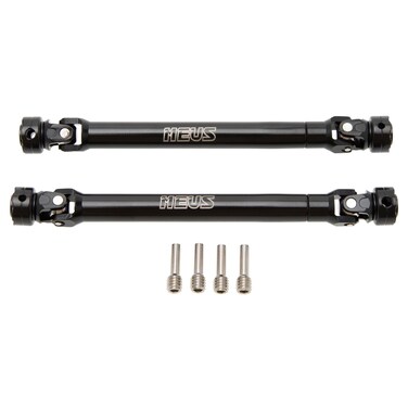 MEUS RACNIG 2pcs TRX4 SCX10 Driveshafts for 1/10 RC Crawler Traxxas TRX4/Axial SCX10/Tamiya CCO1/Redcat Gen8 etc.. (119mm)