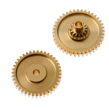 HIMARKLIF Upgrade Brass Convertible Top Transmission Left Right Side Gears Compatible with Porsche Boxster 986/987 1997-2012 Replace# 98756118001