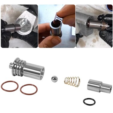 6L80 6L90 Transmission Cooling System Upgrade Kit For 2014-up GM Cadillac Chevy GMC and trucks &amp; 2016-up 8L90 8L80 8L90E 10L90 Replace #STL010 Cooler Flow Bypass Valve Kit