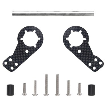 TOOMOD CW-01 Aluminum Rear Shock Damper Mount for 1/12 Tamiya RC Car CW01 Lunch Box Chassis Upgrades Parts