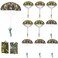 SUPRBIRD Parachute Toy, Tangle Free Throwing Toy Parachute, Outdoor Toss It Up Flying Toys for Kids, No Battery Throwing Hand Toy for Kids Party Favor