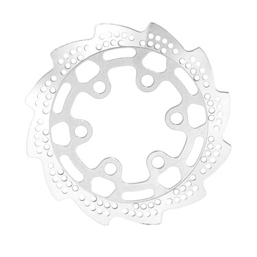 XSYGO Aluminum Rear Brake Rotor for LOSI 1/4 Promoto-MX Motorcycle RTR Upgrade Parts Rear Brake Disk (Replace Part LOS362010) (Silver)