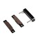FLMLF Metal Brake Pad Kit for 1/5 HPI RV KM Baja 5B 5T 5SC RC CAR Gas Parts (Black)