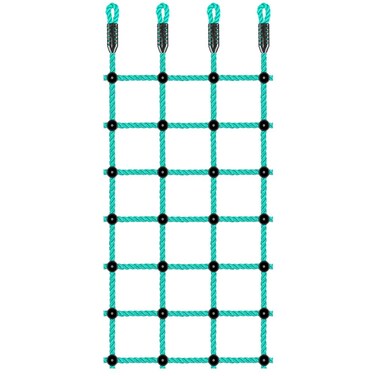 BeneLabel Climbing Cargo Net, Indoor Climbing net, Outdoor Cargo Webbing Net, Military Climbing Cargo Net, 100% Nylon Material Rope Ladder, 30" x 77