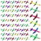 ONEST 60 Pieces Foam Gliders Planes for Kids Paper Airplane Party Favors Goodie Bag Stuffers Outdoor Flying Toys for Classroom Prizes Boys and Girls