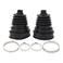 AOWINHIT 2pcs Universal Constant Velocity Joint Boot Set Highly Flexible CV Boots Silicone Drive Shaft Joint Boot Cover