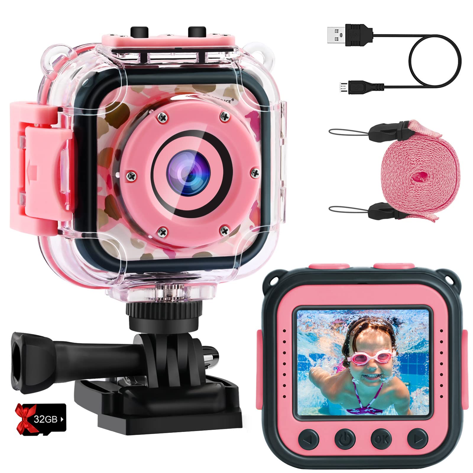 بروغريس Prograce Kids Waterproof Camera
