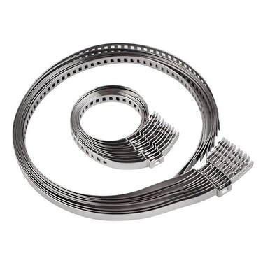 Bevinsee 20pcs Universal Adjustable AXLE CV Joint Boot Crimp Clamp Kit 10pcs Small+ 10pcs Large Stainless Steel Drive Axle Shaft Joint Crimp Clamps