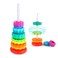LMTNNB Spinning Stacking Toys - Rainbow Tower, Kids Stackable Spinning Toy, Educational Toy for Toddlers 1-3, Strong ABS Plastic, Color &amp; Shape Recognition, Builds Sensory &amp; Motor Skills