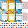 Outus 122-Piece Sticker Set: Incentive &amp; Chore Chart for Kids with 1760 Colorful Star Stickers