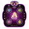 VigorFun Dance Mat with Music - Fun Dancing Game Pad for Kids, Adjustable Volume, Various Game Modes - Ideal Birthday for Boys Girls Ages 5 6 7 8 9 (Dark Purple)