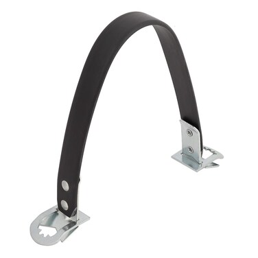 Car Battery Strap Black Metal Heavy Duty Side Strap Car Battery Carrier Battery Lifting Strap