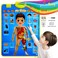 Paloura Body Parts for Toddlers - Electronic Interactive Body Talking Poster Learn Names &amp; Facts &amp; Games &amp; Songs of Body Learning Toys for 3,4,5,6,7,8,9 Year Old Boys &amp; Girls Anatomy for Kids