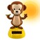 Killer's Instinct Outdoors Solar Powered Dance Monkey Figures &ndash; Solar Dancing Monkey Figurine Solar Powered Toys for Car Window Sill Decoration Holiday Car Dashboard Office Home Desk D&eacute;cor