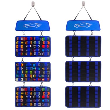 T2BTHRS Hard PU EVA Protective Carrying Storage Case For HOT WHEELS 20-Car Pack,HOT WHEELS 24-Car Pack, Matchbox Cars Case