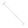 CHDT66 5th Wheel Pin Puller, 36" Length, Chrome Plated Heavy Duty 5th Wheel Puller Hook, w/Double Hook, 1 Pack