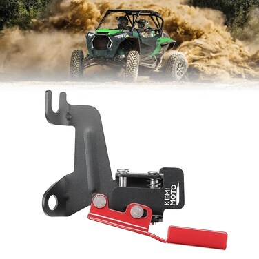 KEMIMOTO Parking Brake Thingy Kit Compatible with Polaris 2014-2023 RZR XP 1000, 2017-2024 Ranger XP 1000, 2020-2025 RZR PRO XP, Reinforced Ribs Upgraded Spring Parking Brake Single Foot Operation