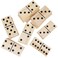 GOTHINK Giant Wood Dominoes Game Outdoor Set for Adults and Kids, 28pcs Jumbo Large-Format Domino Tile with Carrying Bag for Birthday Holiday Family Party Games &amp; Outdoor Lawn and Backyard Activities