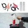 PACLVIO 4Pcs Fuel Injector Cleaner Kit, Universal Fuel Injector Flush Cleaner Adapter DIY Cleaning Tool Kit with Test Lead, for Car Fuel Injector Tester Fuel Pump Pressure Test
