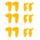 Akozon Tire Demount Head, 6 Pairs Tire Machine Mount Demount Duck Heads Inserts Wheel Rim Protector For Tyre Changer Machine
