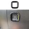 Fewshaw Carbon Fiber Electronic Parking Brake Button Ring Trim for 2019-2025 Chevy Silverado 1500/GMC Sierra 1500 for 2020-2025 Sierra/Silverado 2500 3500 HD