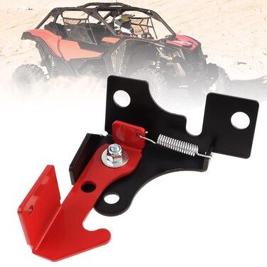 Windance Heavy Duty Lockable Spring Parking Brake Fit for Polaris RZR Ranger 800 900 1000 Turbo S All Models, Metal Brake Assist Protector Kit