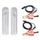 NTNEV 4PCS Car Fuel Injector Cleaner Kit, Universal Fuel Injector Flush Cleaner Adapter DIY Cleaning Tool Kit with Test Lead, SUV Truck RV Car Fuel Injector Tester Fuel Pump Pressure Test