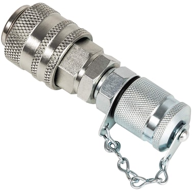 CASTNOO Hydraulic Pressure Test Coupling Kit Fits for Parker PD Series Coupler,Caterpillar Case John Deere Excavator Construction Machinery-Working Pressure 6000PSI/400BAR