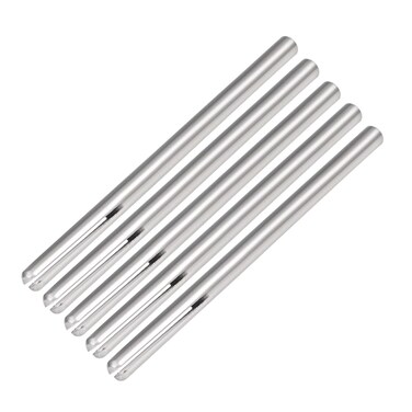 uxcell 3mm Shank Straight Mandrel Sandpaper Holder for Abrasive Sanding Disc 5 Pcs