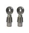 Generic 1/2"" x 1/2"" -20 Heim Joints Rod End Kit with Jam Nuts, Heim Joints .075 OD Bungs Rod End Heim Joint LH and RH(1Set)