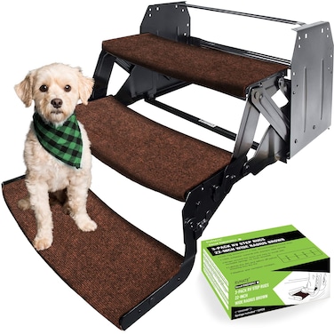 RVMATE RV Step Rugs 22 Inch RV Step Covers, Camper Stair Rugs for Radius Steps, 3 Packs