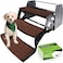 RVMATE RV Step Rugs 22 Inch RV Step Covers, Camper Stair Rugs for Radius Steps, 3 Packs