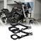 Generic Motorcycle Headlight Bracket 41-46mm Black Headlamp CNC Fork Tube Side Mount Bracket for Most Motorbikes Head Lamp Holder Cafe Racer Sportster Touring Softail Dyna Chopper Universal