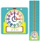 Junkin 25 Pcs Teaching Clock Kit, Clocks Practice Clocks for Kids Learning Time with Erasable Surface for Home School Classroom Supplies (Vivid Style)