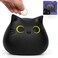JIZWPOOM Cat Piggy Bank, Coin Piggy Banks for Kids, Boy Piggy Bank for Adults Money Box, Unbreakable Piggy Bank Girls Black Cat Bank Money Bank for Kids Christmas 5.5 X 5 inches
