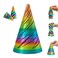 Impossible Cone-3D Printed Spiral Cone Fidget Toy, Helix Nut Spiral Cone Fidget Toy, 4inch Impossible Pyramid Passthrough Sculpture Pass Through Pyramid for Home Office Desk Stress Relief