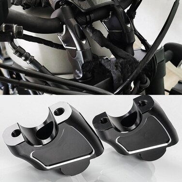 WOOGA Motorcycle Modified Parts Handlebar Risers 45mm Height Mount Clamp Kit 25mm backward Compatible with Ho&amp;nda Rebel CMX 1100 CMX 500 CMX 300 CMX 250 Accessories 2017-2024