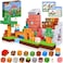 Goody King Magnetic Blocks  100PCS Magnetic Building Cube Game, Constructions Toys for Boys &amp; Girls Age 3-4, 5 6 7 8 9 10, STEM Montessori Stacking Toy, Sensory Tiles Building Birthday for Toddlers