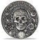 Memento Mori &amp; Vivere Challenge Coin - Dual Symbols of Life's Transience and Vitality - Inspirational Stoic Gift (Single Coin)