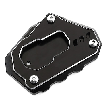 ZYAKOMO CNC Motorcycle Kickstand Pad Fit For R1250GS ADV R 1250 GS ADVENTURE 2018-2023 Side Stand Extension Support Plate Pad