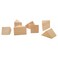 Triangle Wood Building Blocks 1-1/8-inch, Pack of 25 Unfinished Wood Blocks for Crafting, Open Ended &amp; Loose-Parts Play, by Woodpeckers