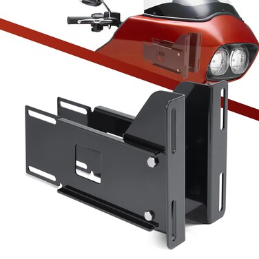 Drytuns Front Fairing Support Mount Bracket for 1998-2013 Harley Touring Road Glide, Adjustable Steel Motorcycle Inner Fairing Support Kit