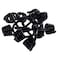 Wire Bungee Cord Hooks &ndash; Shock Cord &ndash; 10 Pack &ndash; Black Plastic Coated &ndash; For Boating, Camping, Auto, and Outdoor Uses (3/8 Inch)