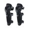 Scoyco 1 Pair Motorcycle Knee Shin Guard Pads Black 3 Sections Adjustable Knee Cap Pads Protector Armor for Motocross Racing Long Leg Sleeve Gear Crashproof
