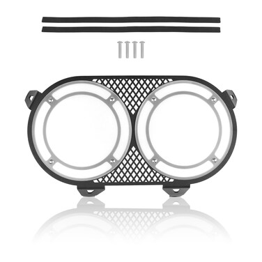 CHIFUN Headlight Grill Guard Cover Replacement for Du&amp;cati DesertX Desert-X Desert X 2022 2023 2024 Motorcycle Headlamp Grill Cover Protector