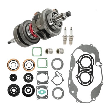 Silscvtt Piston Crankshaft Oil Seals Gasket Kit Replacement for Yamaha Banshee 350 YFZ350 1987-2006 2005 29L-11400-30-00