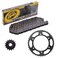 YIPEDISC Chain and Sprocket Kit 520 Front 16T Rear 47T Chain 112Links Fit for BMW F650 GS Da-kar 2001-2005 F650 GS 1999-2007 G650 GS 2011-2015 G650 GS Ser-tao 2012-2013 F650 ST Stra-da F650 Funduro