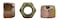 1/2-13 USS Nylon Insert Lock Nuts, Grade 8, Qty 50 Pieces (Nylock) (1/2-13 Nylock)