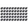uxcell M4 x 8mm Carbon Steel Phillips Pan Head Machine Screws Bolts Combine with Spring Washer and Plain Washers 50pcs